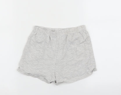 George Girls Grey Solid  Top Pyjama Pants Size 7-8 Years