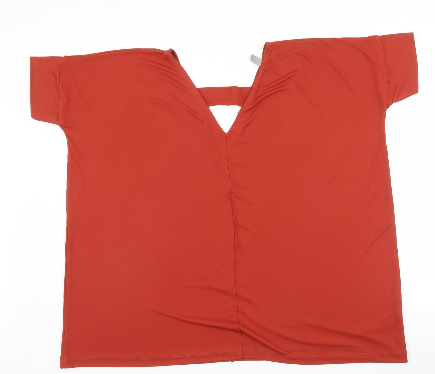 ASOS Womens Red   Basic Blouse Size 8