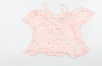 Additional front view of Matalan girls’ pink basic casual, size 6, years