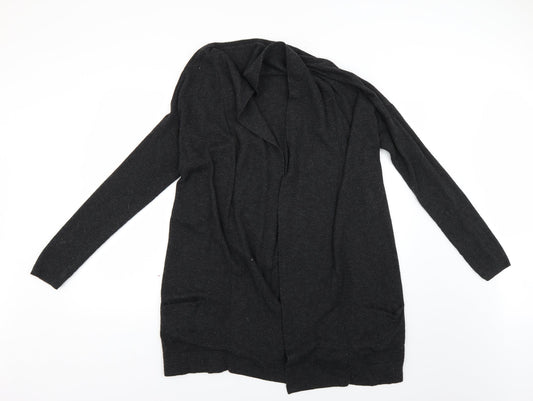 Amaryllis Womens Grey   Cardigan Jumper Size S