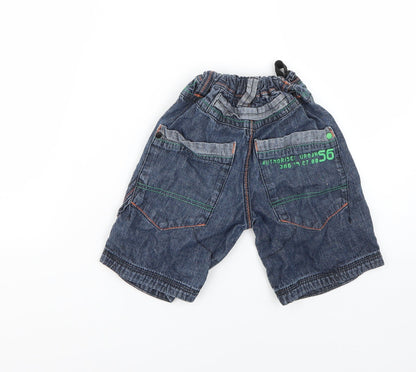 Next Girls Blue   Cropped Jeans Size 4 Years