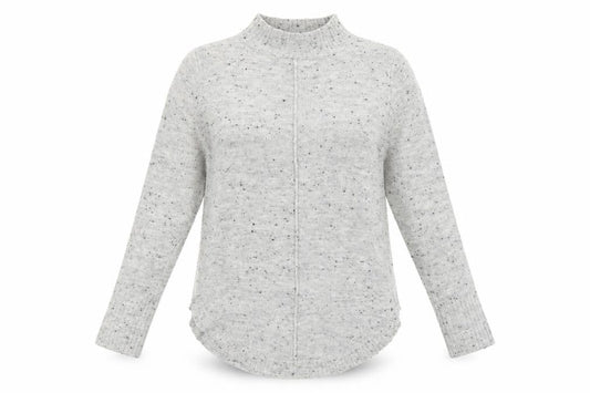 Wallis Womens Grey Polka Dot  Pullover Jumper Size S