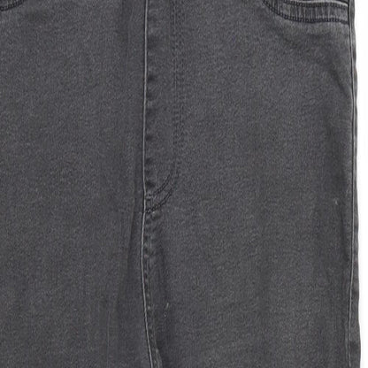 Marks & Spencer Womens Grey   Jegging Jeans Size 12 L25 in