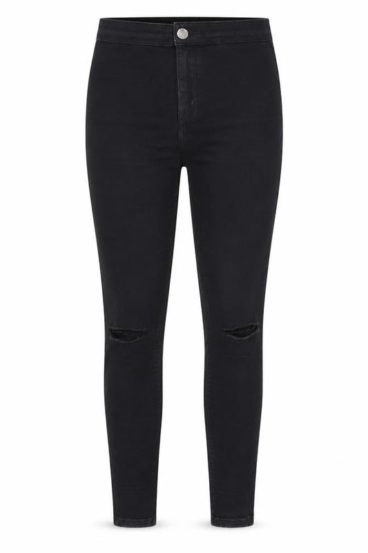 Topshop Mens Black   Skinny Jeans Size 25 in L24 in
