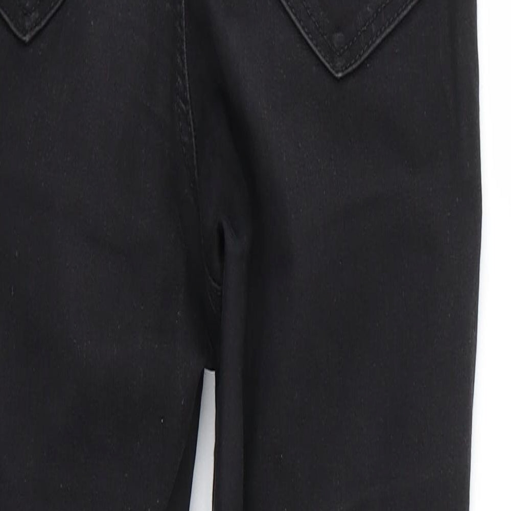 Topshop Mens Black   Skinny Jeans Size 25 in L24 in