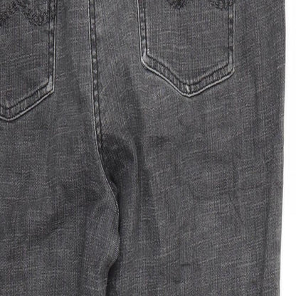 Preloved cc Womens Grey   Straight Jeans Size 16 L30 in - Label