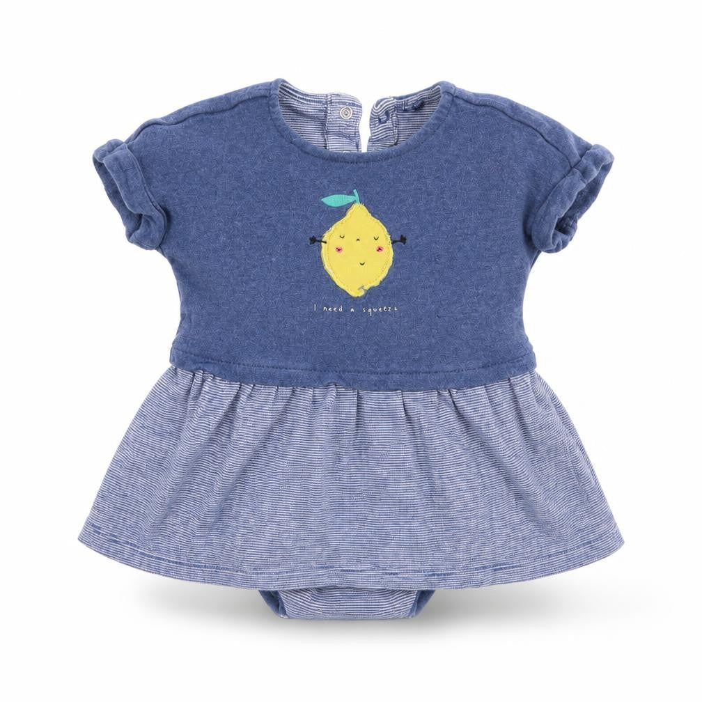Mothercare Girls Blue Check  Babygrow One-Piece Size 6-9 Months