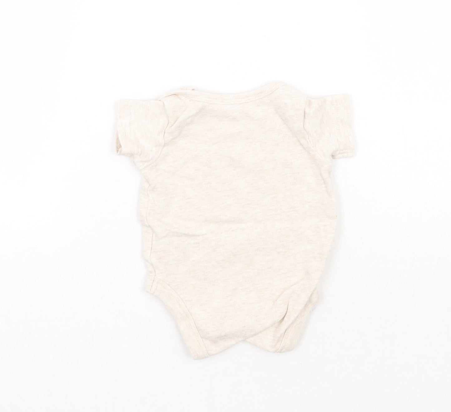 Mothercare Baby Beige Animal Print  Babygrow One-Piece Size Newborn