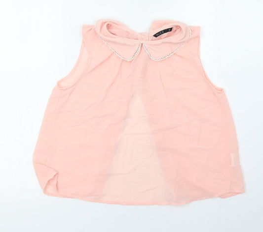 Miso Womens Pink   Basic Tank Size 10