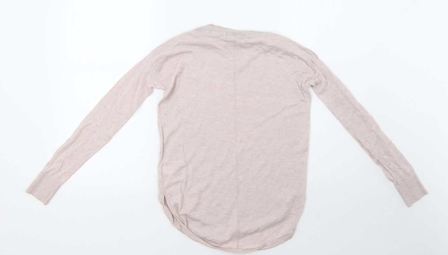 NEXT Womens Purple   Pullover Sweatshirt Size 8