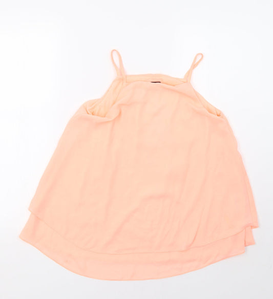 F&F Womens Pink   Basic Tank Size 8