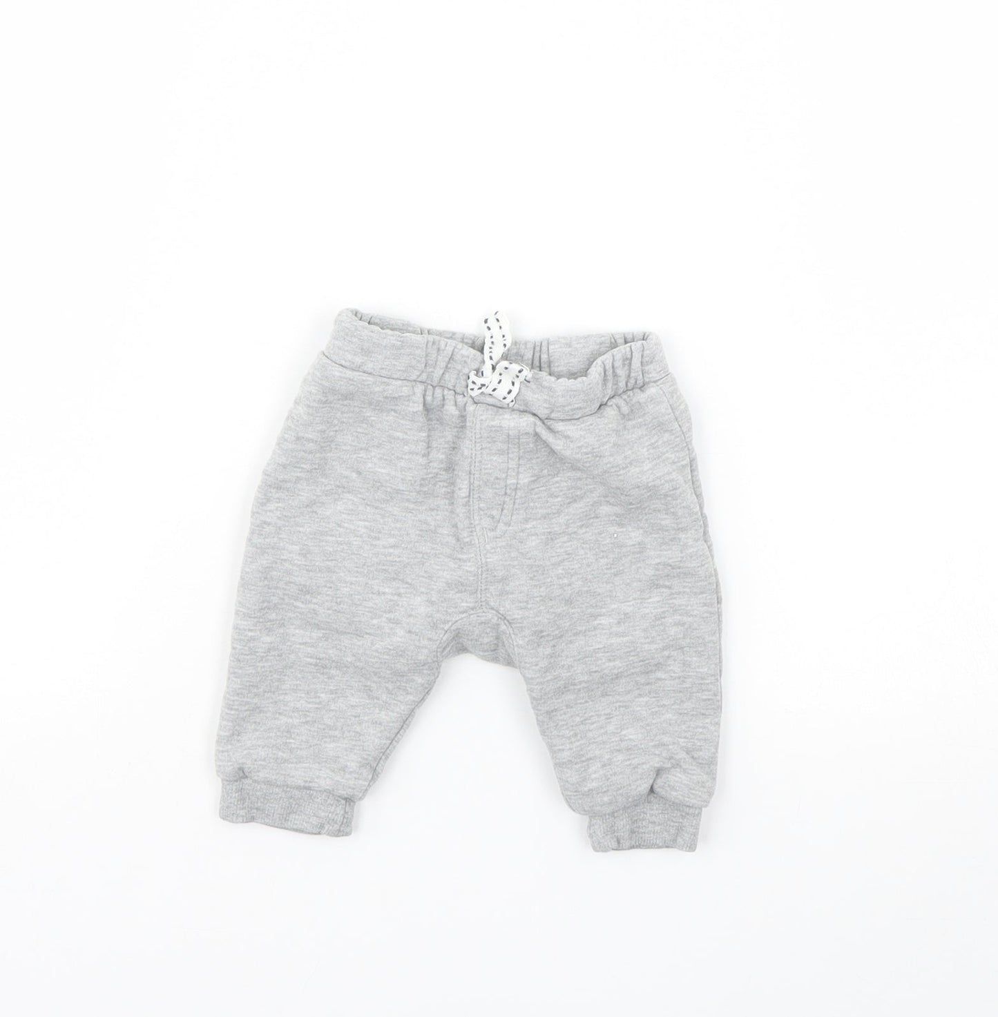 Nutmeg Baby Grey   Jogger Trousers Size 0-3 Months