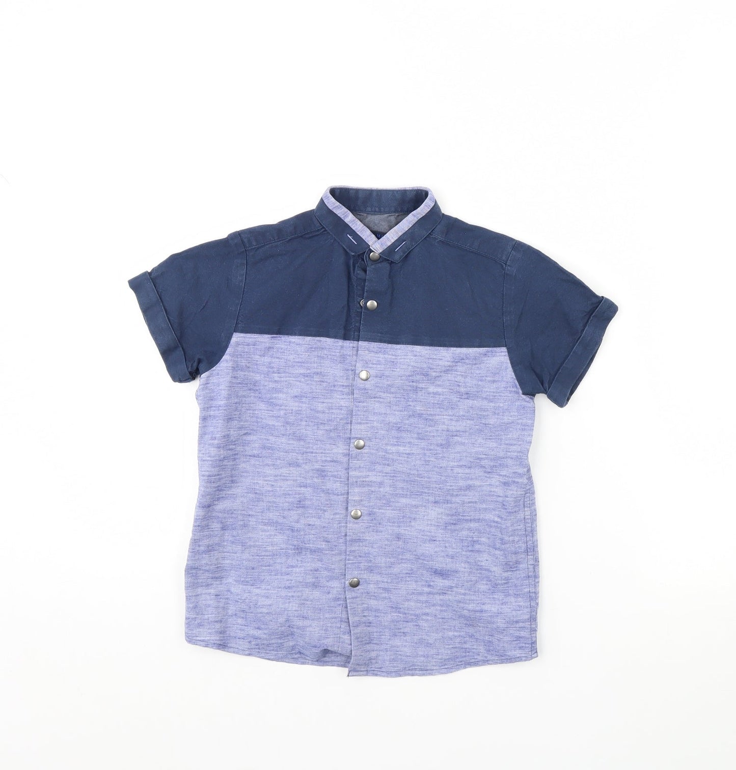 NEXT Boys Blue   Basic Button-Up Size 6 Years