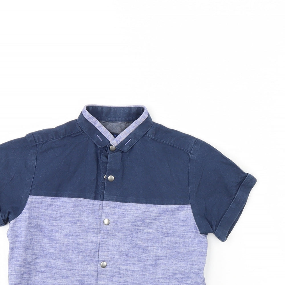 NEXT Boys Blue   Basic Button-Up Size 6 Years