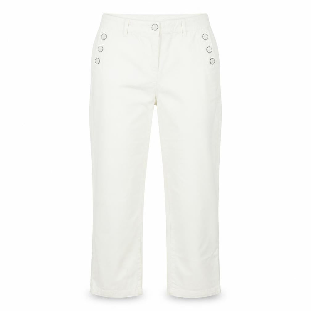 Maine New England Womens White Trousers Size 10 L24 in