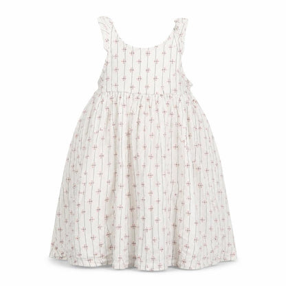 Marks & Spencer Girls White Striped  Maxi  Size 2 Years