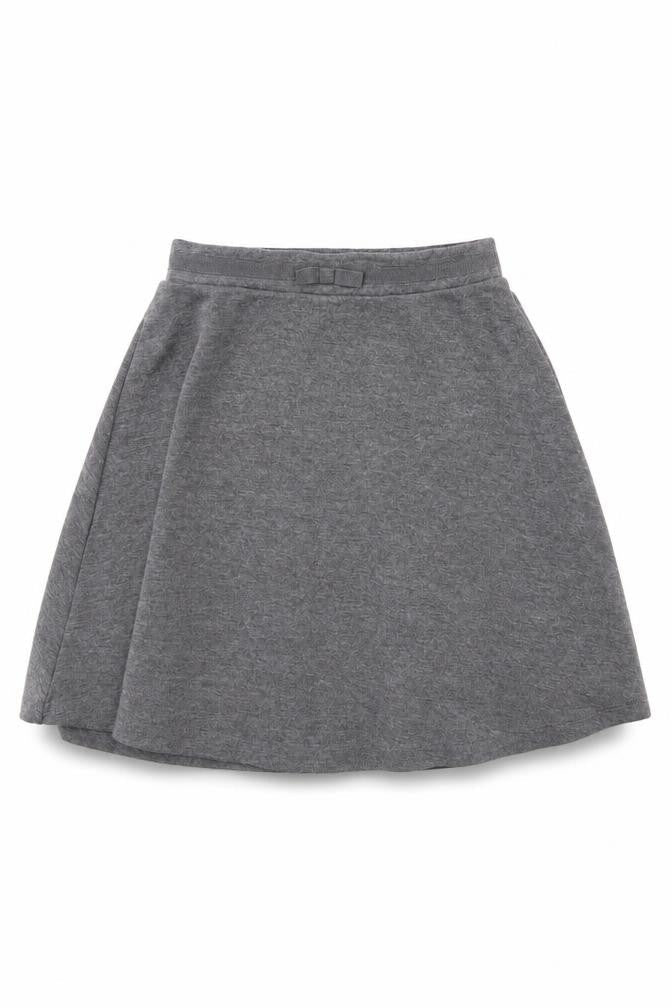 Back To School Girls Grey   Flare Skirt Size 7 Years