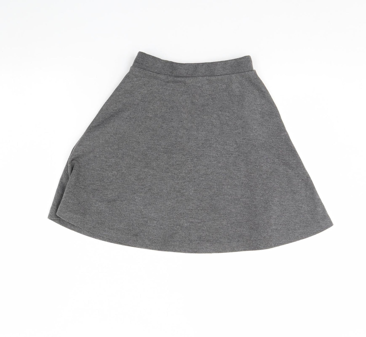 Back To School Girls Grey   Flare Skirt Size 7 Years