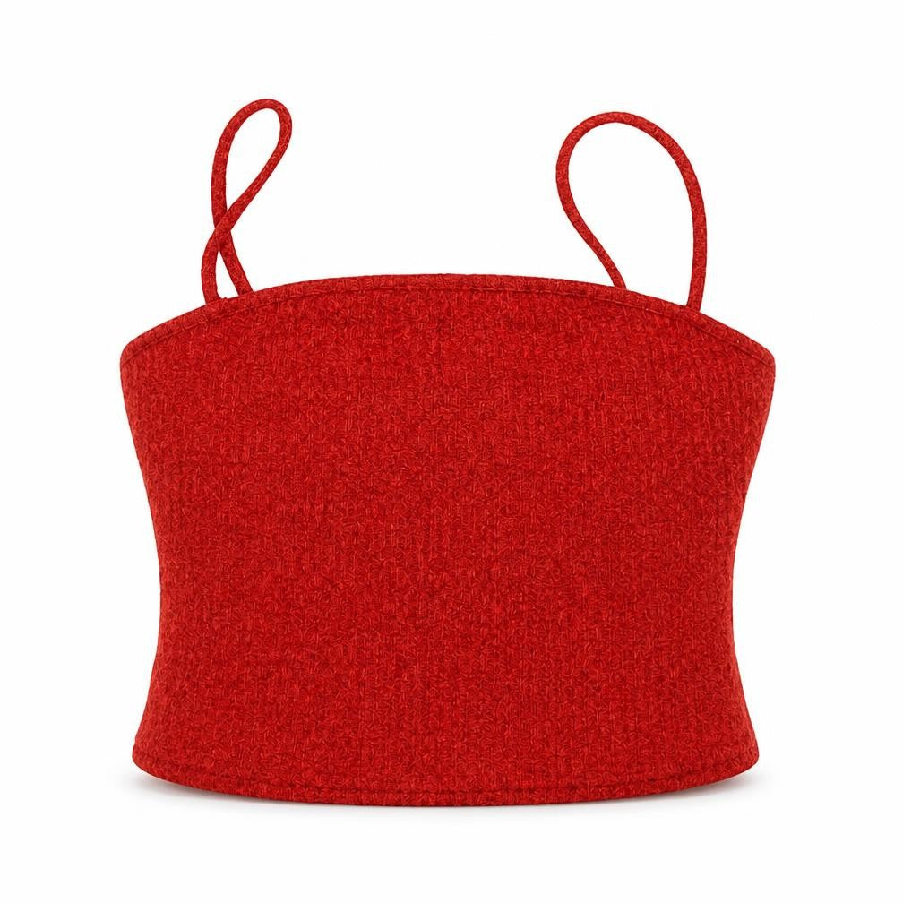 SheIn Womens Red   Cropped Tank Size L