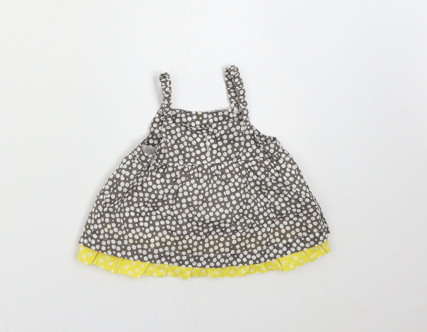 Confetti Baby Brown Polka Dot  Shift  Size 6-9 Months