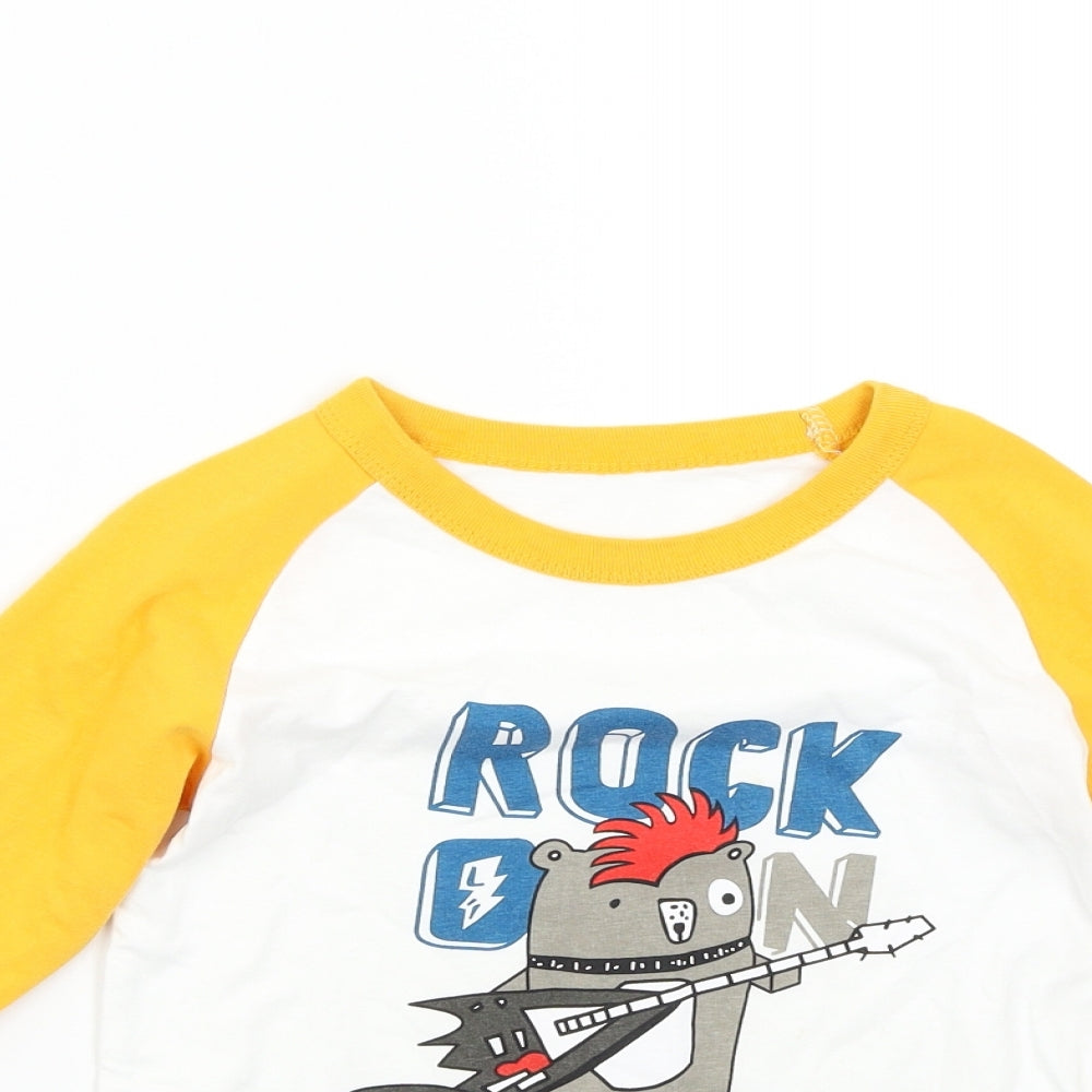 Preworn Boys Multicoloured   Basic T-Shirt Size M