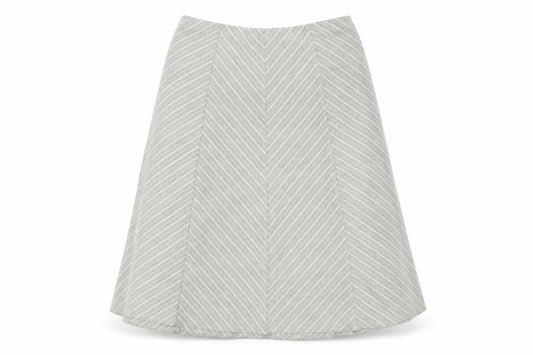 Sarah Hamilton Womens Green   A-Line Skirt Size 14