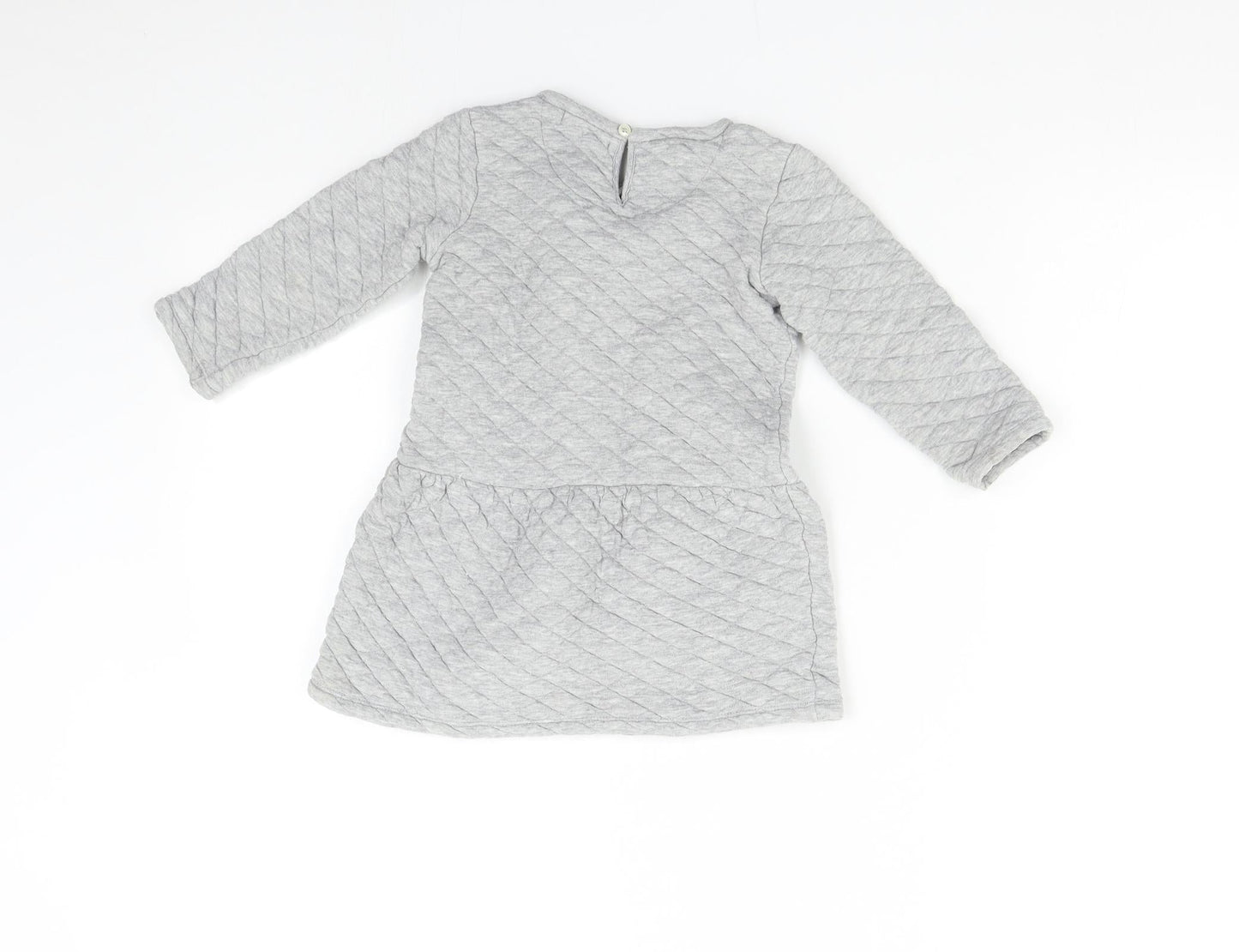 Country Road Baby Grey   Jumper Dress  Size 18-24 Months