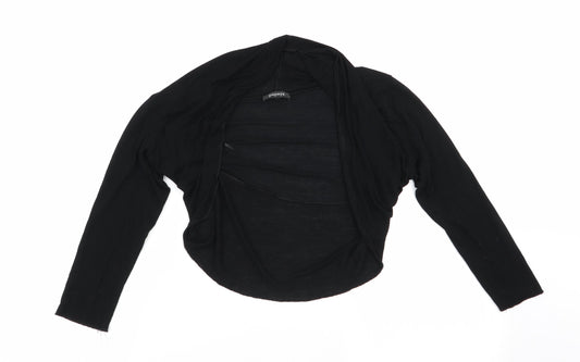 Papaya Womens Black   Cardigan Jumper   - Shrug Style Cardigan