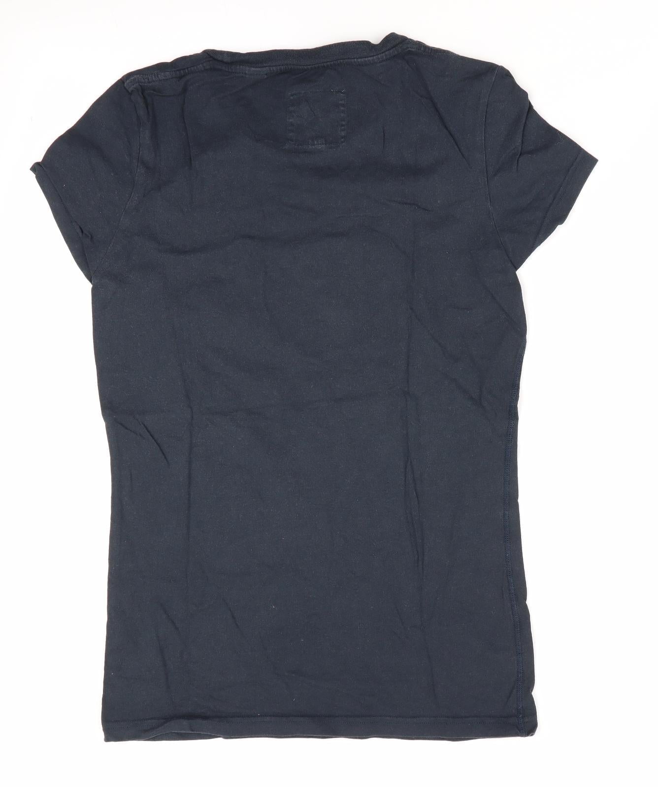 Jack Wills Womens Blue   Basic T-Shirt Size 8