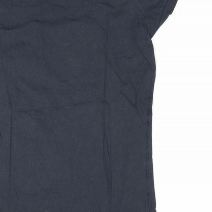 Preloved Jack Wills Womens Blue   Basic T-Shirt Size 8 - Label