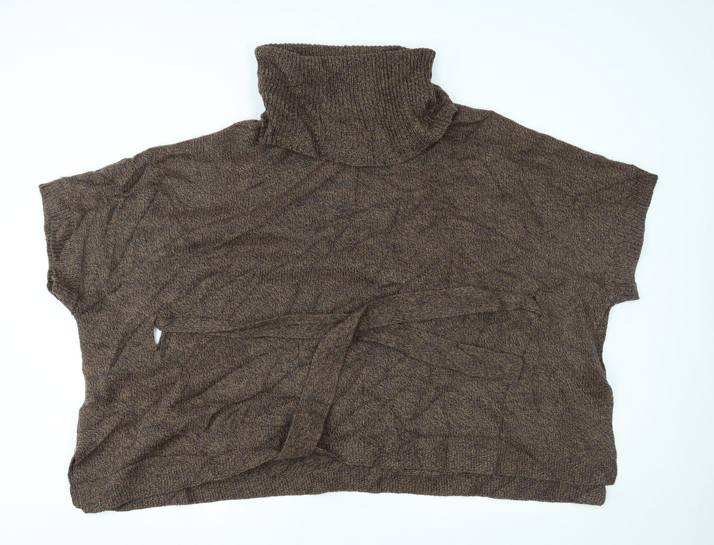 H&M Womens Brown    Poncho Size M