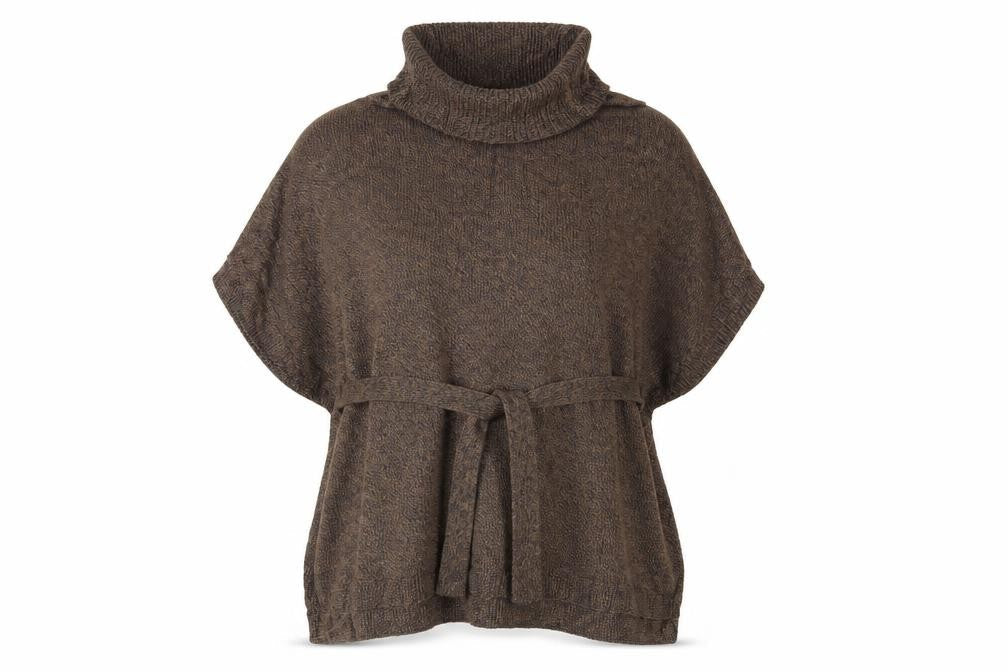 H&M Womens Brown    Poncho Size M