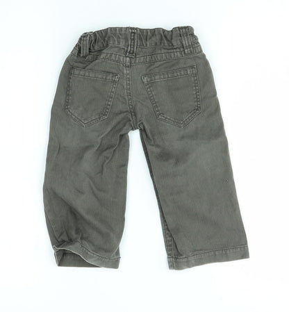 Back view of Pumpkin Patch Baby Grey Jeans, size 12-18, Months