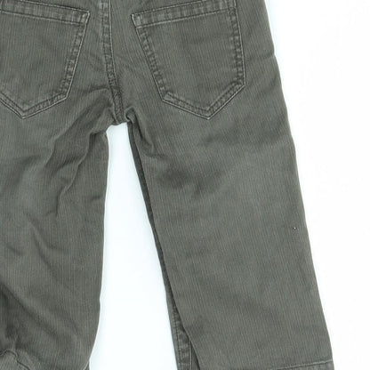 Brand and care label for Pumpkin Patch Baby Grey Jeans, size 12-18, Months
