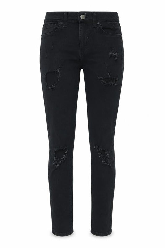 Topshop Womens Black   Skinny Jeans Size 26 in L32 in