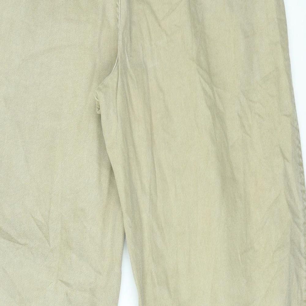 Bershka Womens Beige   Tapered Jeans Size 6 L26 in