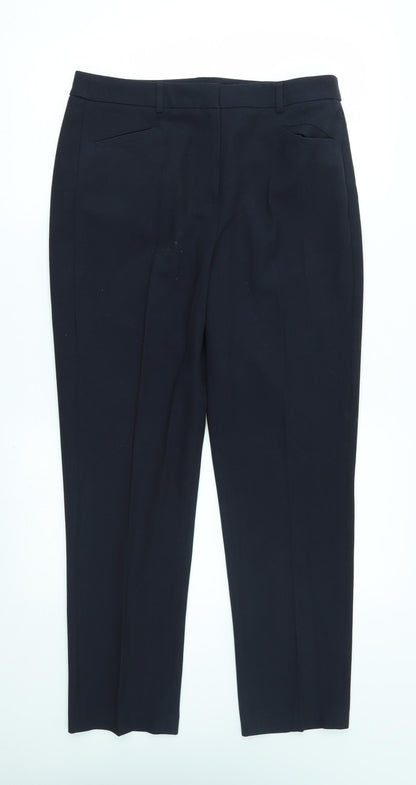 Country Casuals Womens Blue Trousers Size 12 L26 in