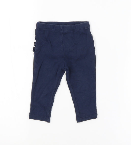 Preworn Baby Blue   Jogger Leggings Size 6-9 Months