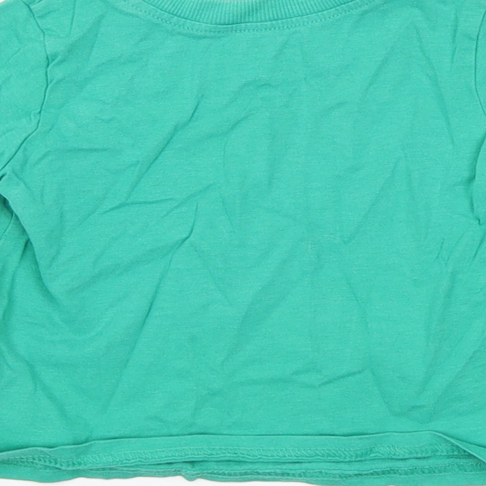 George Baby Green   Basic T-Shirt Size 6-9 Months