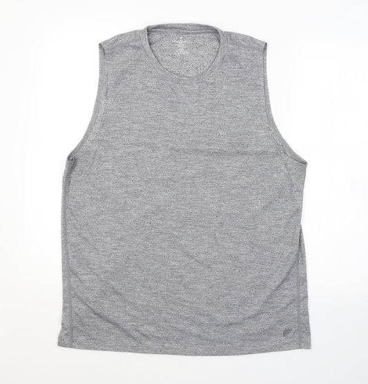 Preworn Mens Grey   Basic Tank Size XL