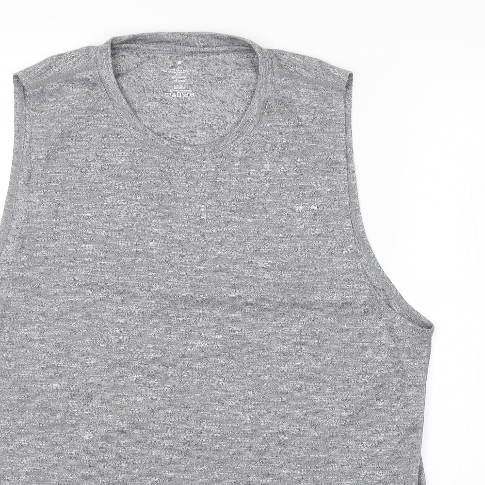 Preworn Mens Grey   Basic Tank Size XL