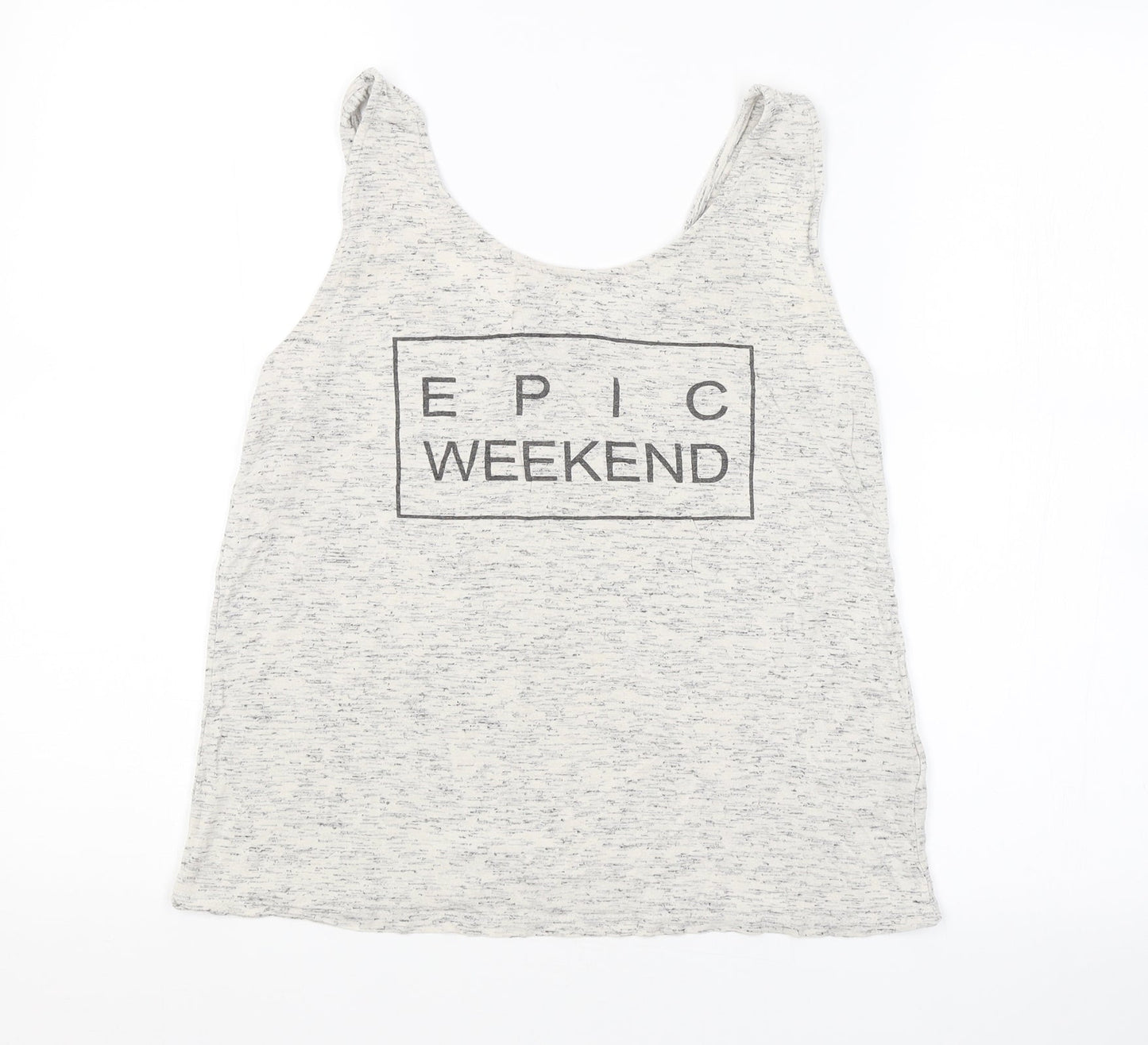 H&M Womens Grey   Basic Tank Size S