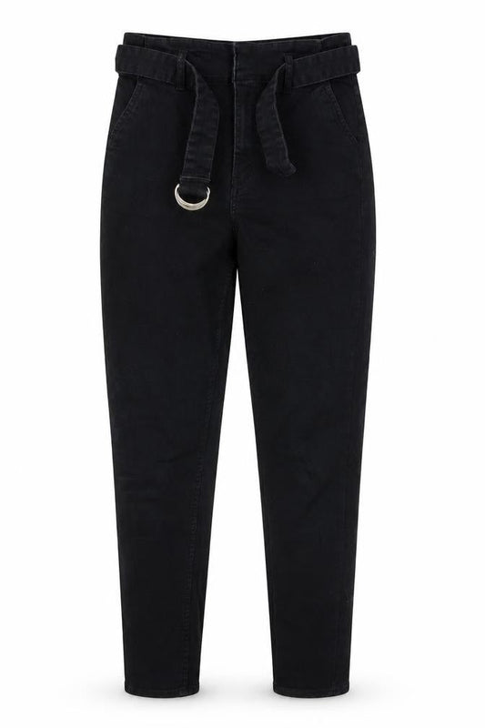 H&M Womens Blue   Chino Trousers Size 10 L27 in