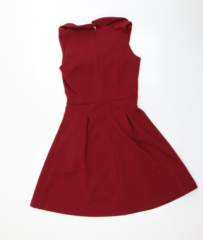 Next Womens Red   Fit & Flare  Size 6