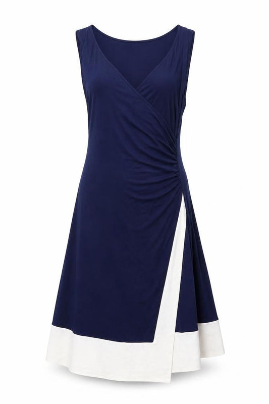 Patty Boutix Womens Blue   Fit & Flare  Size L
