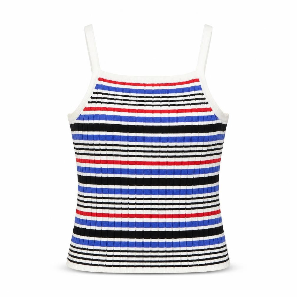 H&M Womens Multicoloured Striped  Basic Tank Size S
