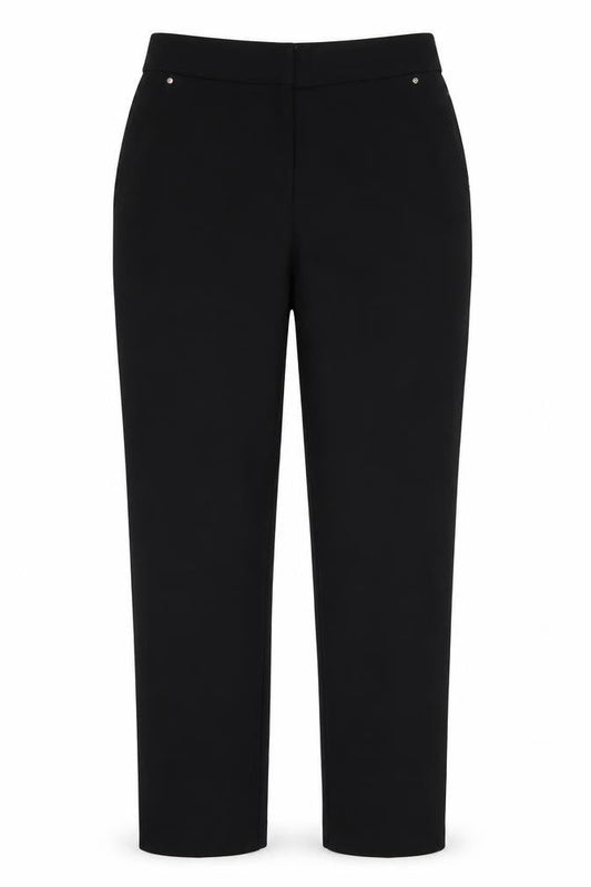 Preworn Womens Black   Trousers  Size 32 in L26 in