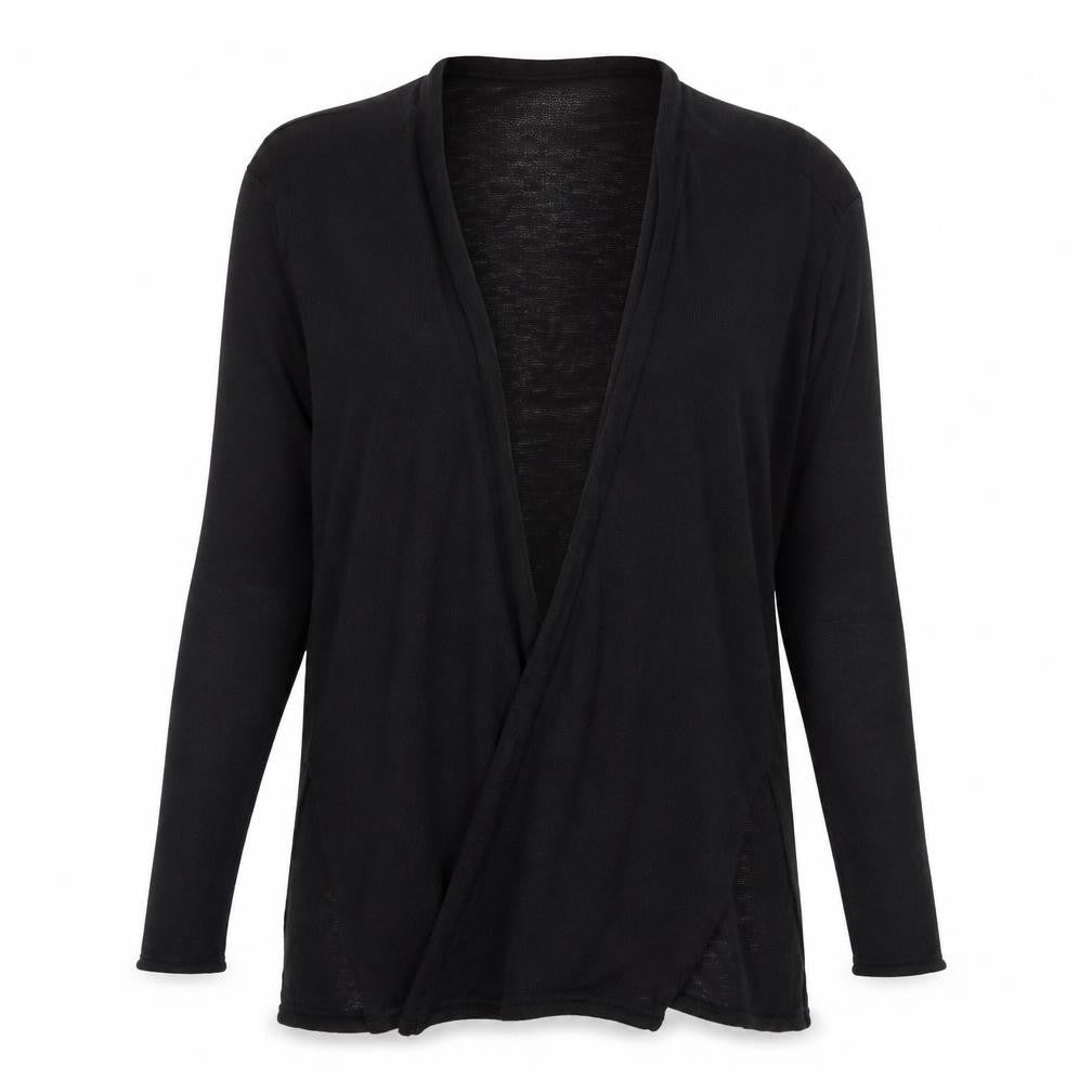 H&M Womens Black   Wrap Jumper Size XS