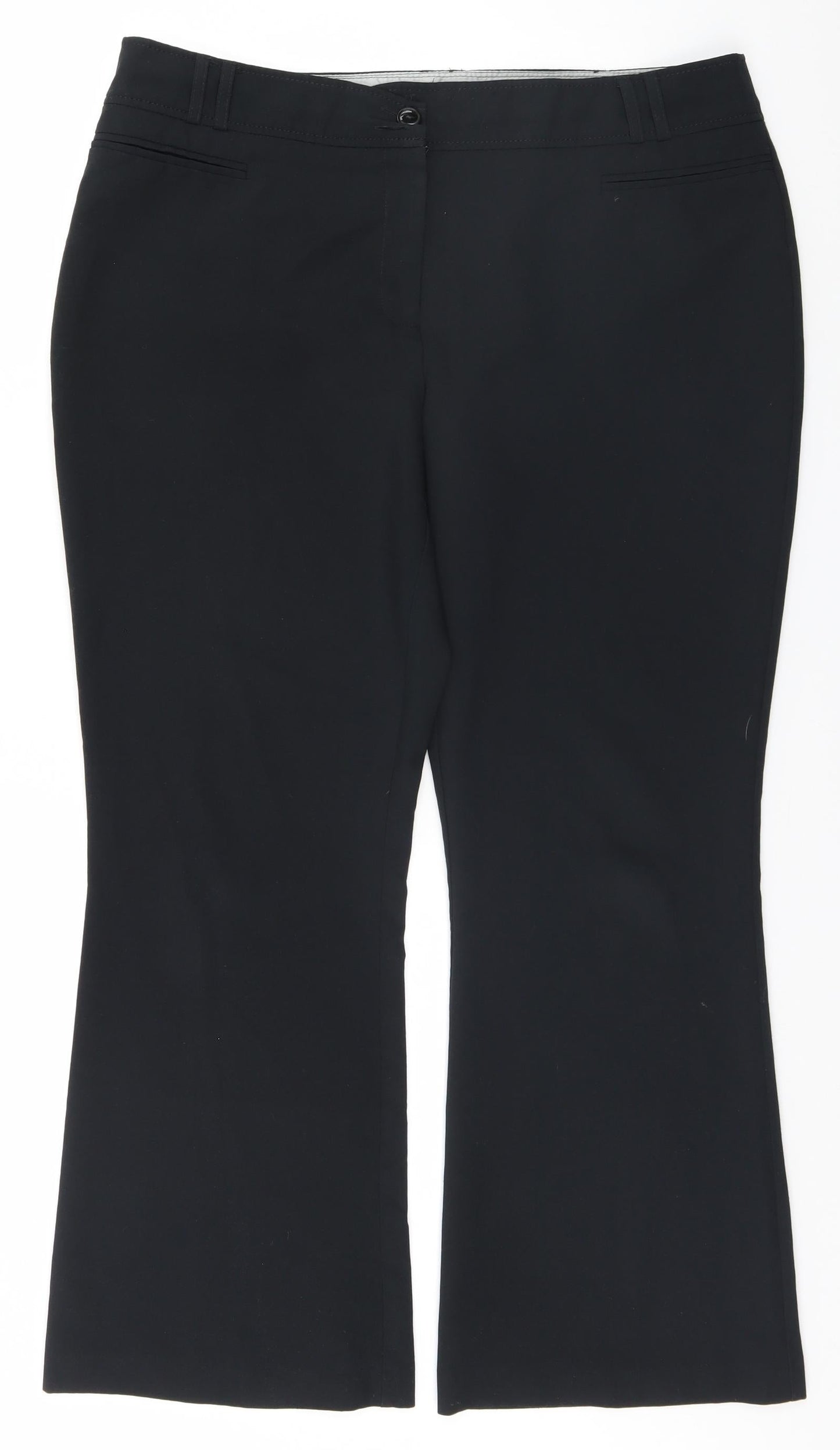 Dorothy Perkins Womens Black   Trousers  Size 16 L28 in