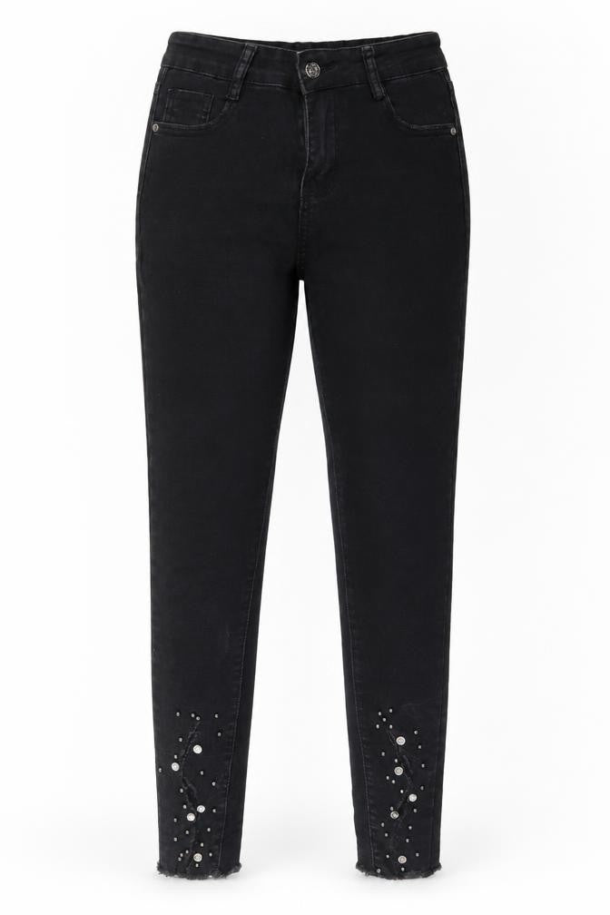 Preworn Womens Black   Straight Jeans Size 10 L26 in